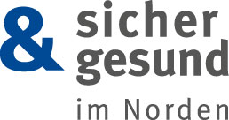 Logo Unfallkasse Nord sicher und gesund