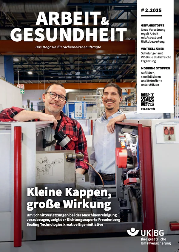 Cover Magazin Arbeit & Gesundheit