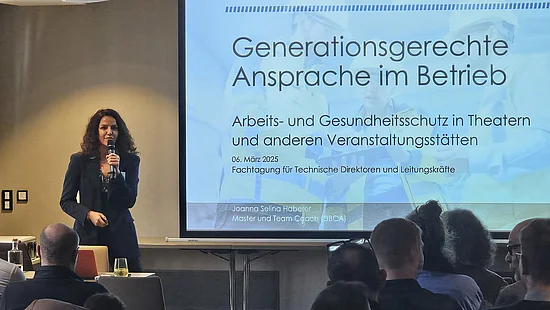 Referentin Joanna Selina Haberer.